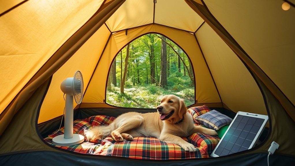 portable fans for dogs