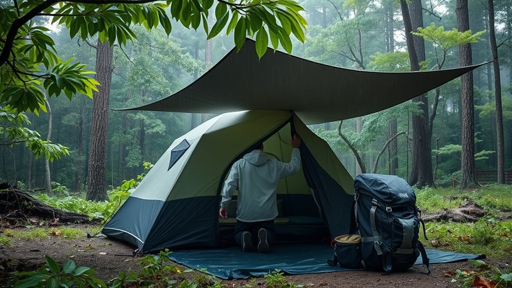 preparedness for rainy adventures