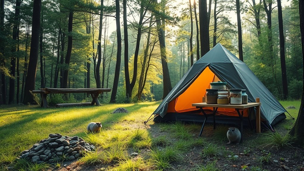 prevent rodents in tents