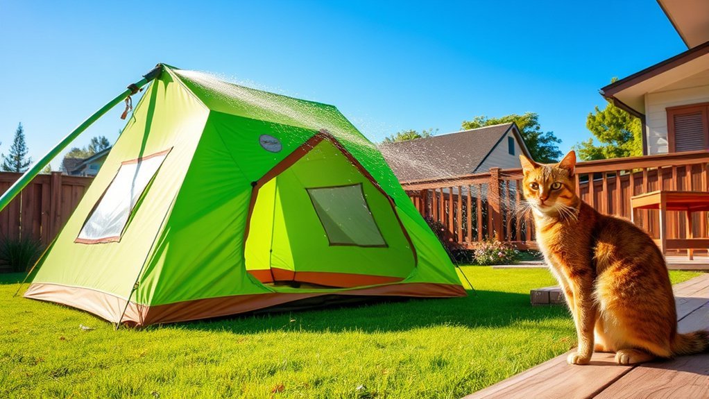 proper tent setup essential