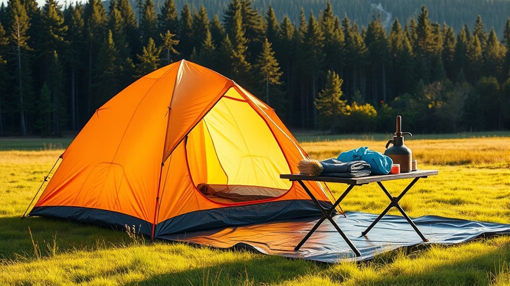 proper tent setup tips