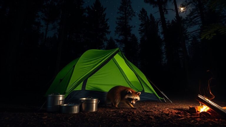 raccoon prevention camping tips