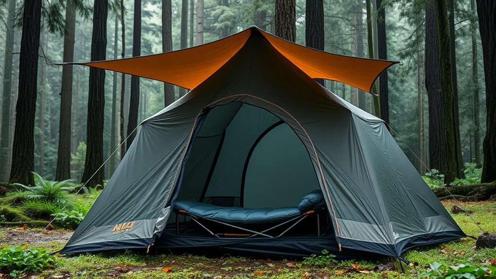 Tent Camping Hacks for Rain: Stay Dry and Comfortable rainy camping gear essentials