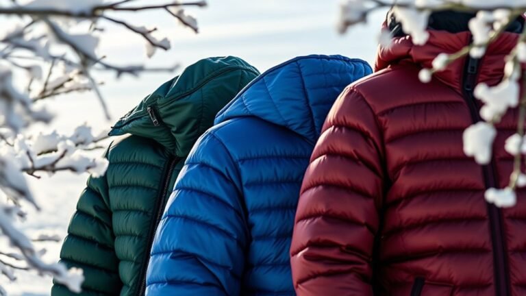 recycled insulation winter jackets
