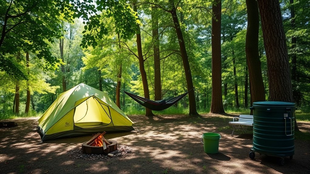 respect nature and fellow campers