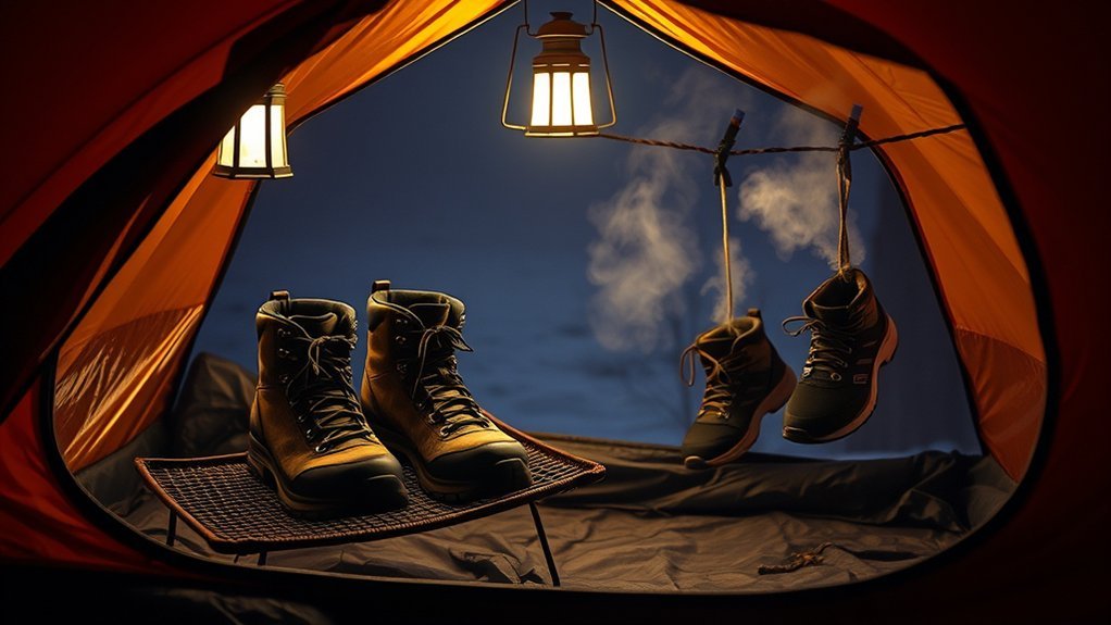 How to Manage Wet Shoes in a Tent Vestibule Without the Smell rotate shoes for freshness