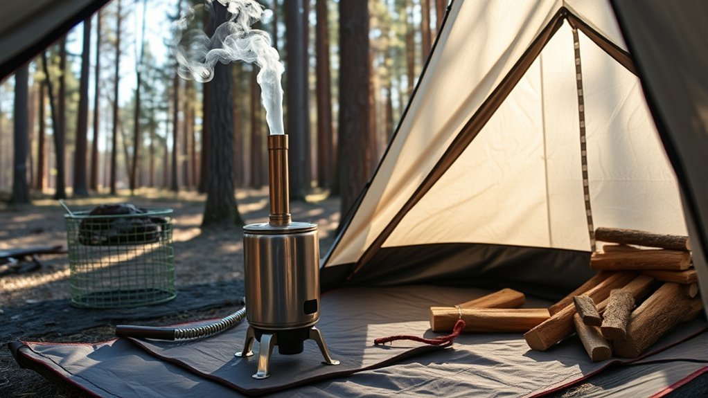 safe and efficient stove installation