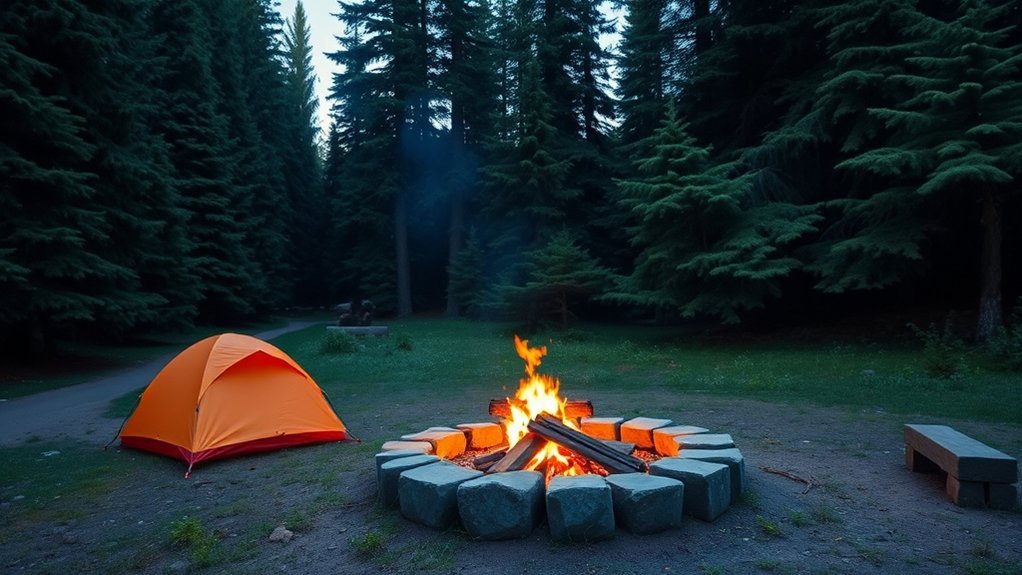 safe camping fire practices