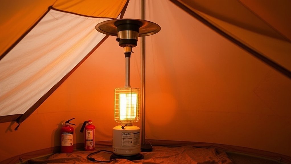 safe propane heater usage