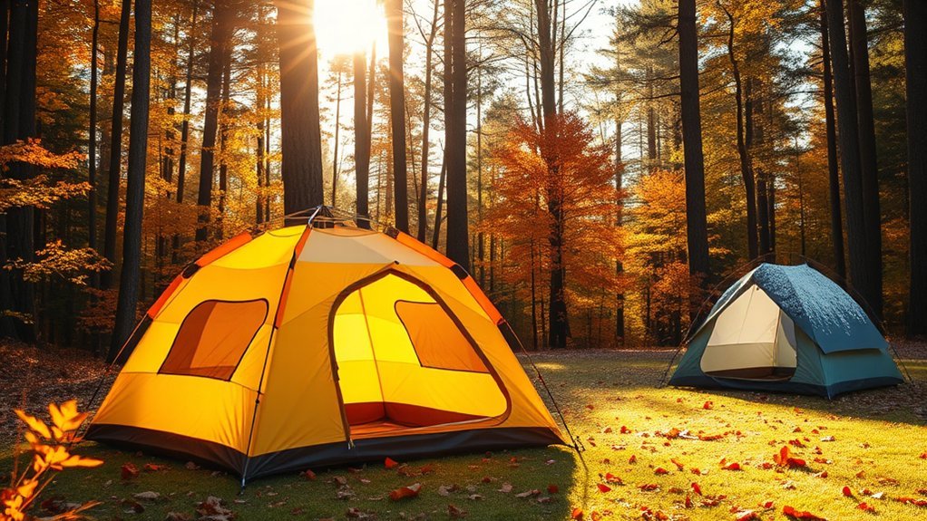 seasonal tent selection criteria