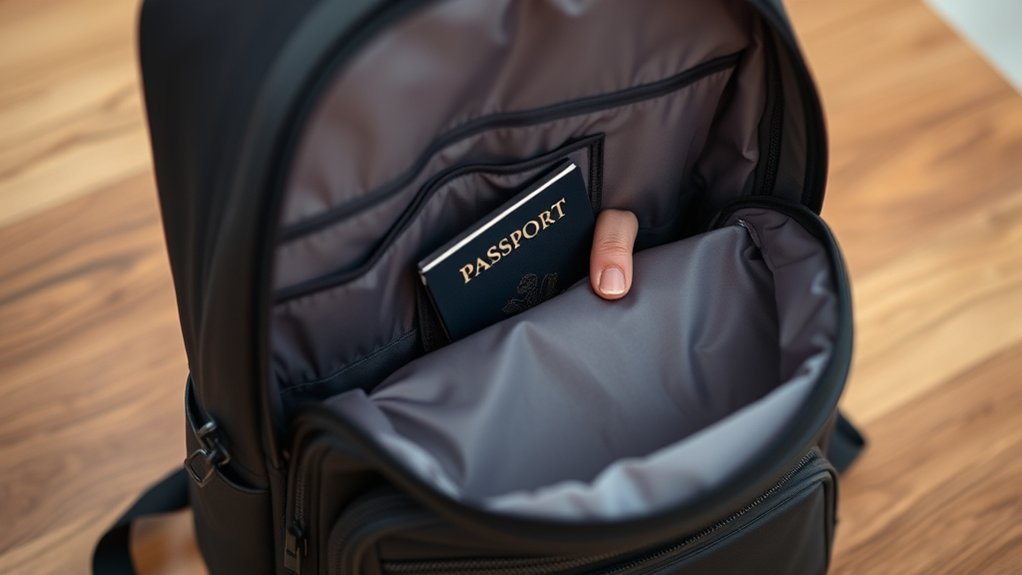 How to Store Your Passport Safely While Traveling 2026 Travel backpack purse with anti-theft features, hidden pockets, and slash-resistant straps