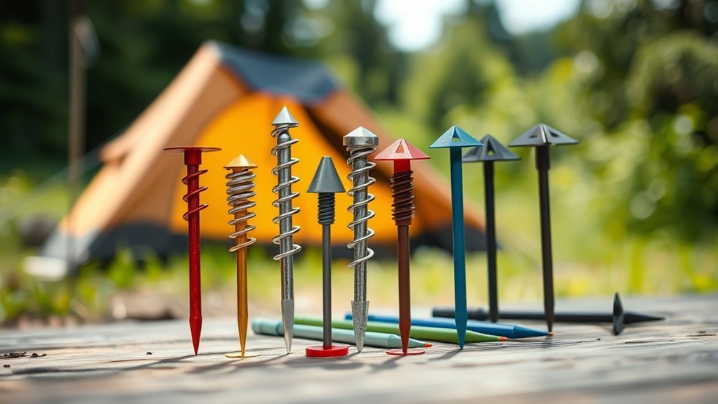 secure your camping shelter