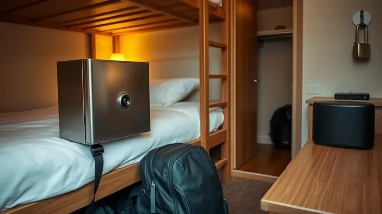 secure your hostel belongings