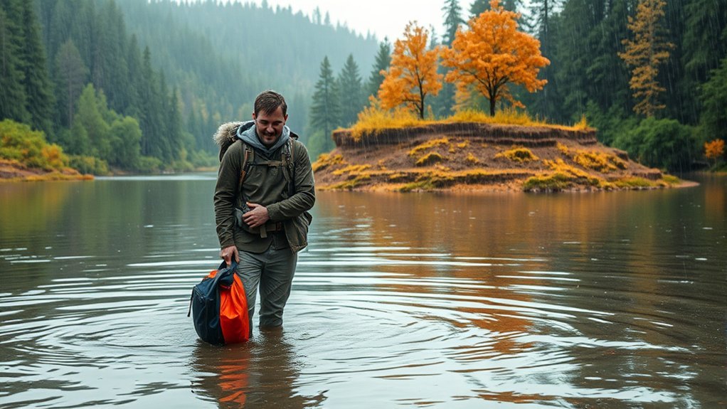 seek higher ground shelter