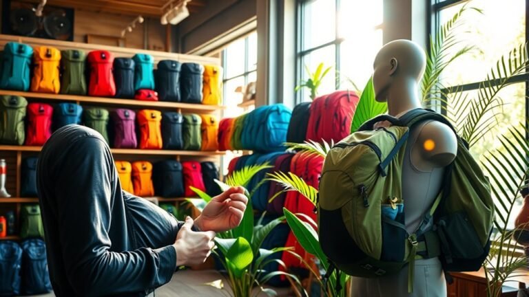 selecting a portable daypack