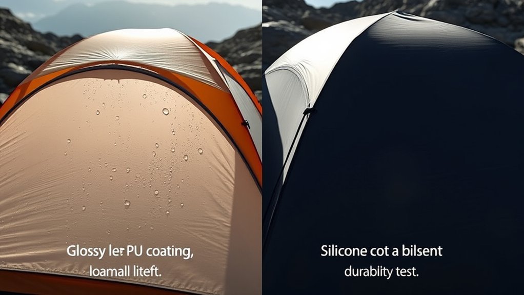 silicone coatings outlast pu