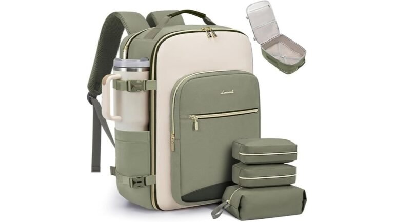 spacious functional travel backpack
