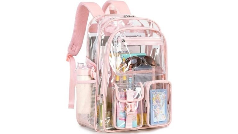 spacious transparent durable design