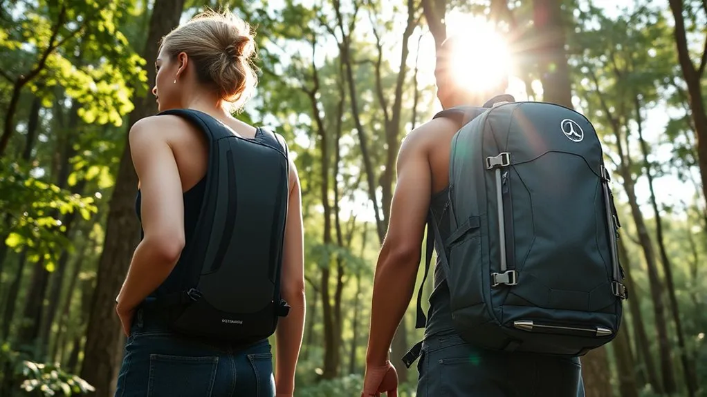 Internal Frame Vs External Frame Backpack: Key Differences internal frame backpack showing close-to-body stability and support
