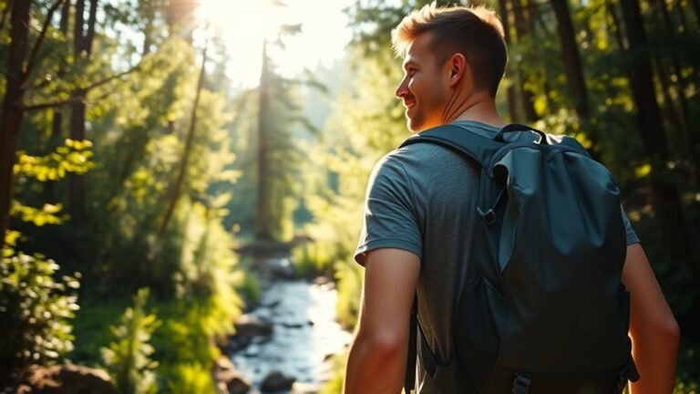 stay dry with backpack