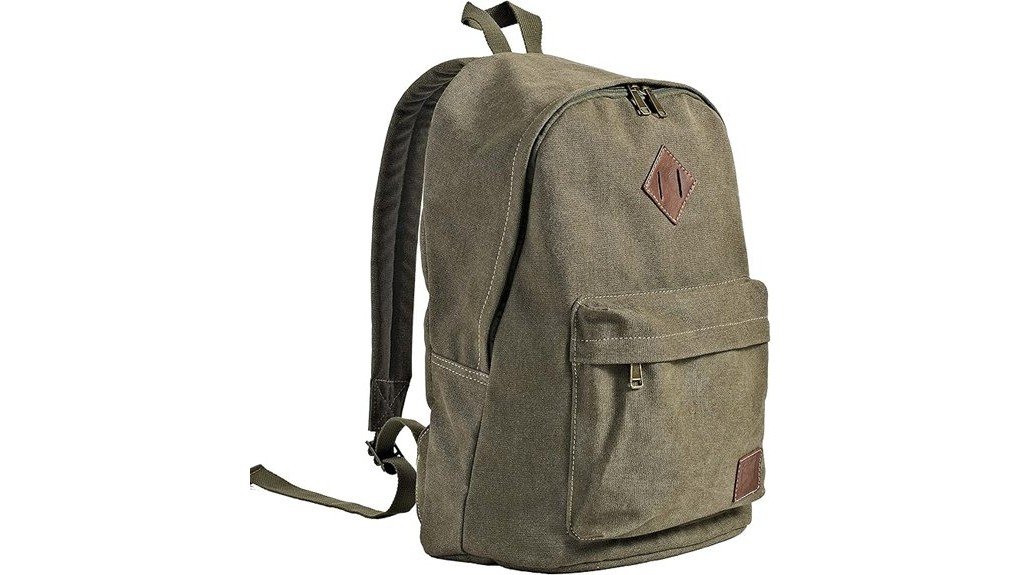 Durable Canvas College Rucksack Review sturdy backpack for students