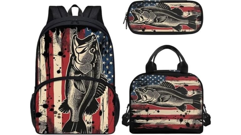 stylish american flag backpack