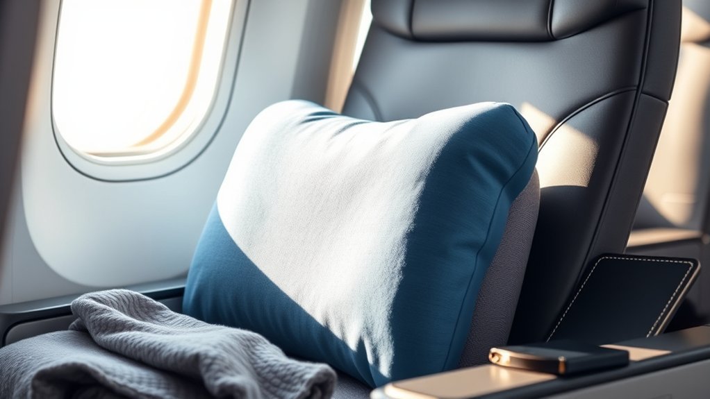 supportive portable travel pillow