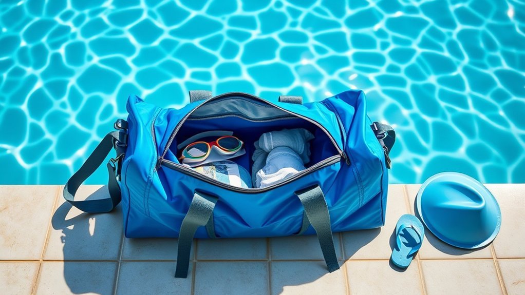 swimming duffel bag considerations