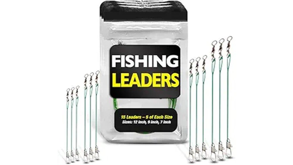 Fishing Leaders With Swivels Review swivels enhance fishing leaders