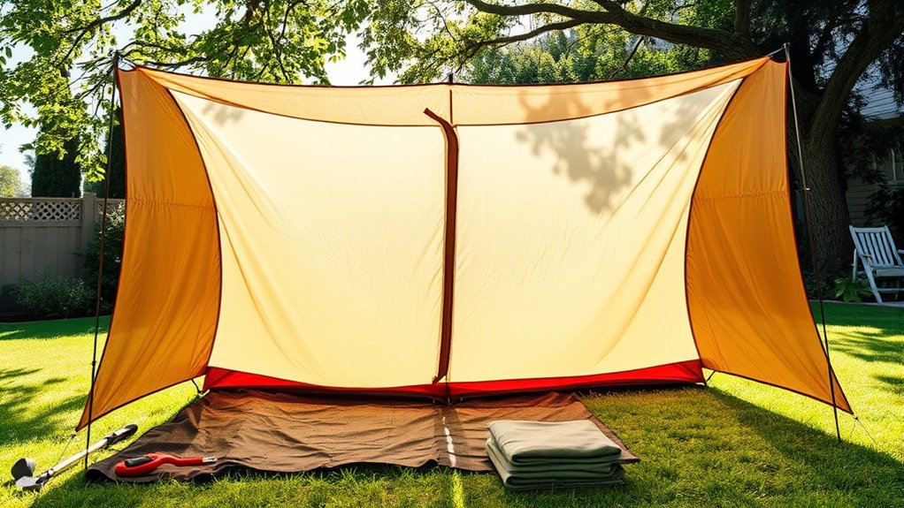 tent care and storage