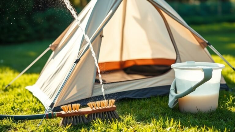 tent cleaning guidelines explained