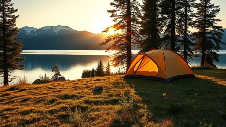 How Far Should You Pitch a Tent From Water? tent distance from water