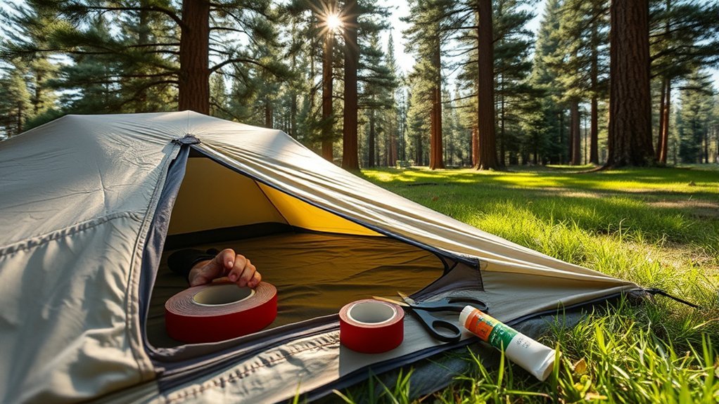 tent floor repair importance