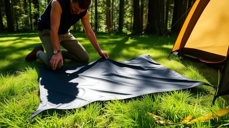 How to Set Up a Tent Footprint the Right Way tent footprint setup guide