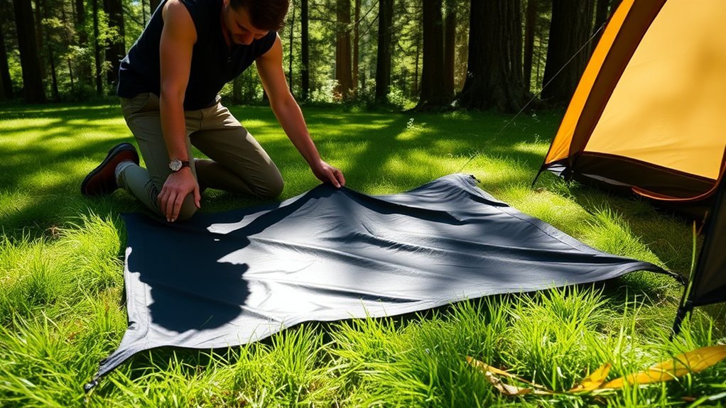 tent footprint setup guide