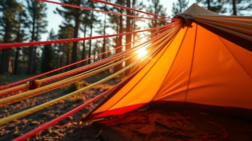 tent guyline length recommendations