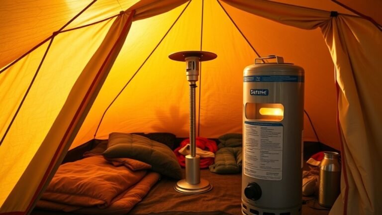 tent heater safety precautions