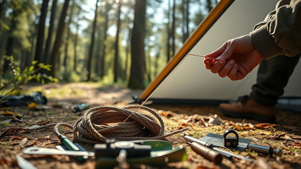 tent maintenance and repair