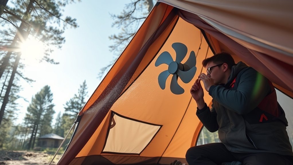 tent maintenance for comfort