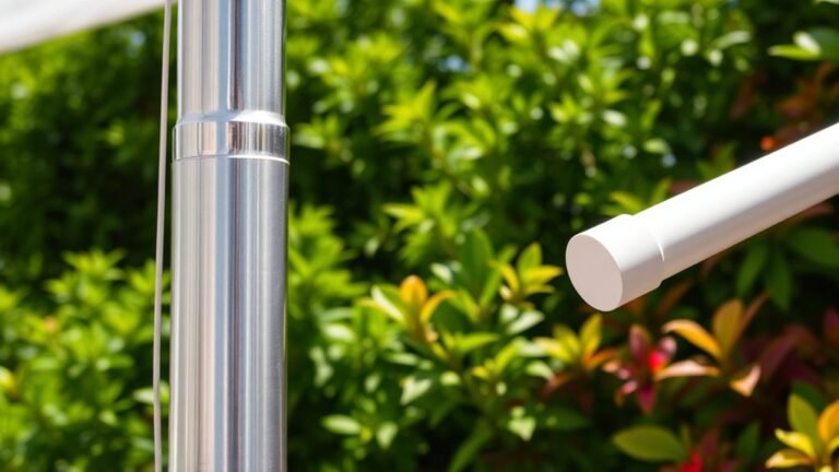 tent pole material comparison