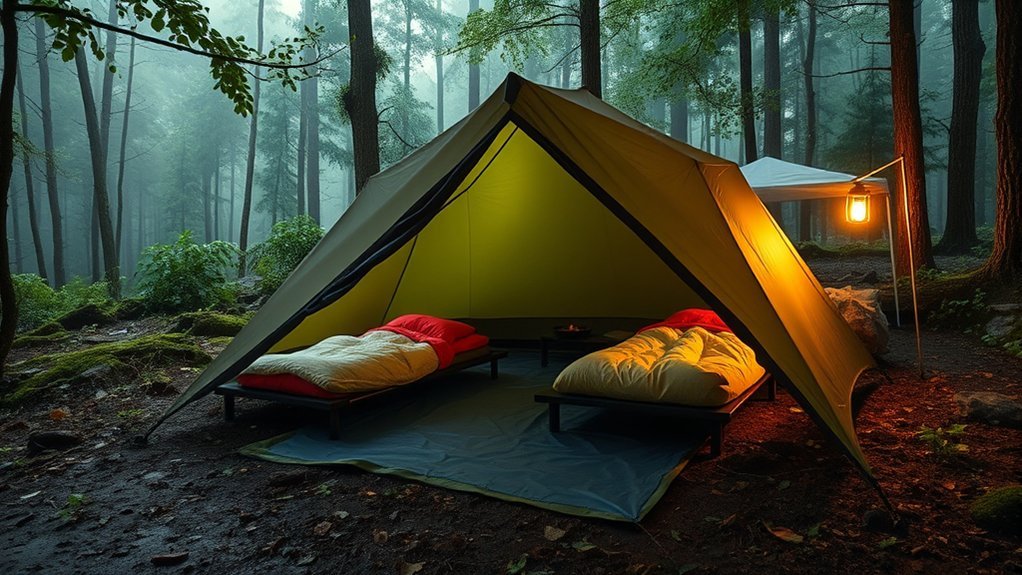 Tent Camping Hacks for Rain: Stay Dry and Comfortable tent setup for rain