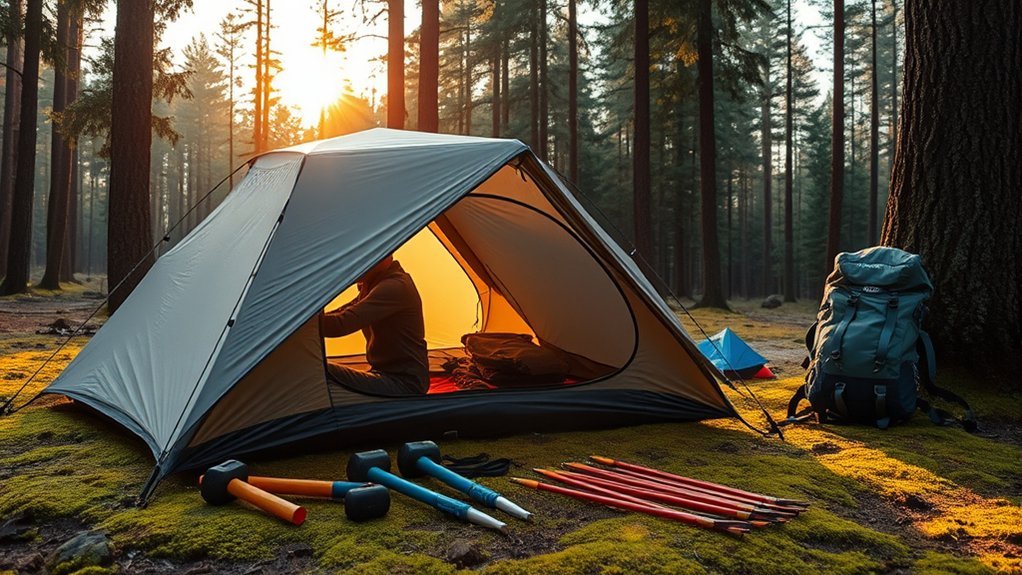 tent setup skill enhancement