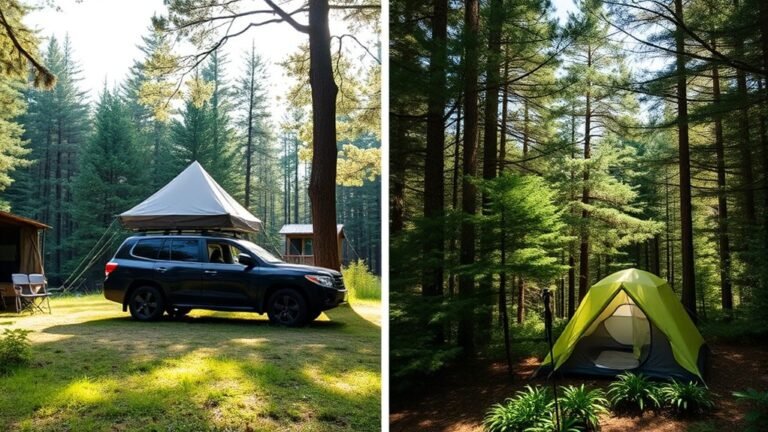 tent setup variations explained