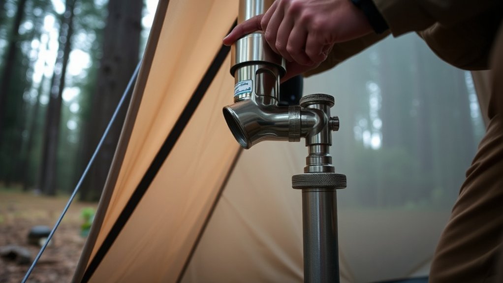 tent stove installation guide