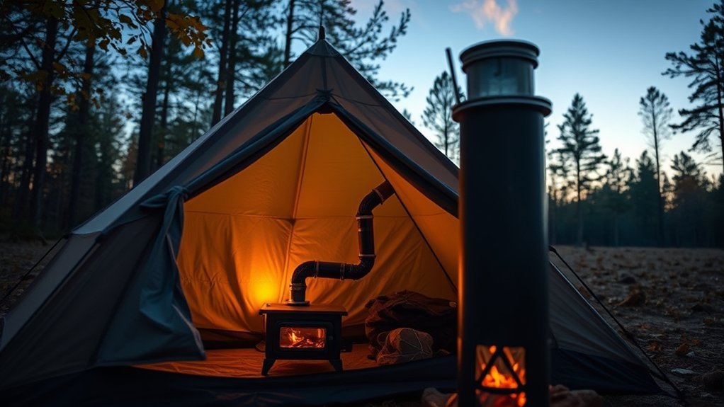 tent stove safety precautions