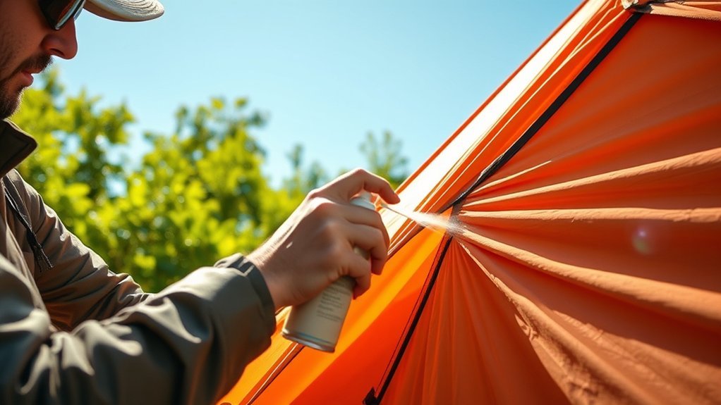 tent waterproofing ensures comfort