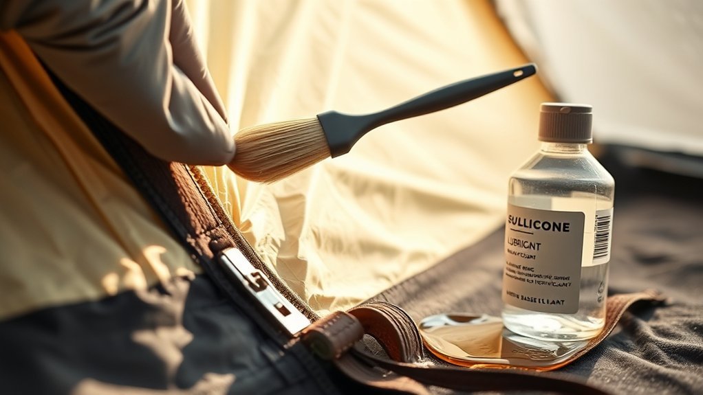 tent zipper care tips