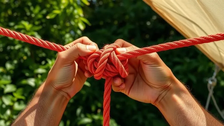 How to Tie a Trucker’s Hitch for Tight Guylines tightening guylines with hitch