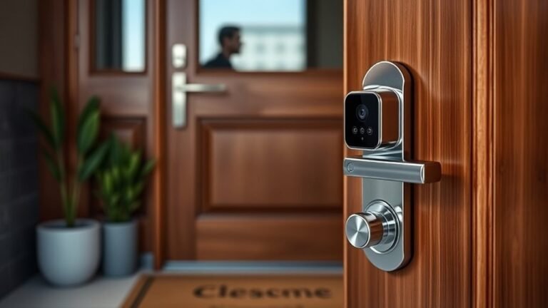 top camera door locks