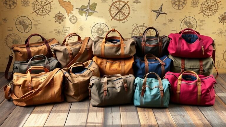 top canvas duffel bags